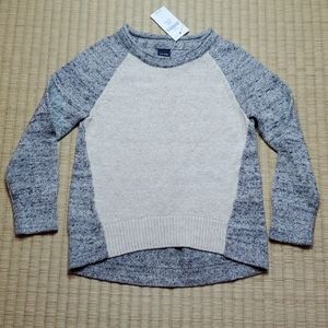 GAP Long-Sleeve Colorblocked Raglan Sweater